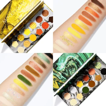 12 Color Eyeshadow Pallete Shimmer Matte Pigmented Glitter Metallic Eye Shadow Palette Rainbow Neon Bright Green Make up Palette
12 Color Eyeshadow Pallete Shimmer Matte Pigmented Glitter Metallic Eye Shadow Palette Rainbow Neon Bright Green Make up Palette