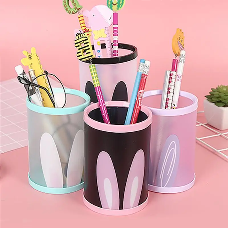 4pcs Office Storage Case Lovely Rabbit Pattern Pen Holder Sundries Container Desktop Organizer For School Home (Random Color) 
4pcs Office Storage Case Lovely Rabbit Pattern Pen Holder Sundries Container Desktop Organizer For School Home (Random Color)