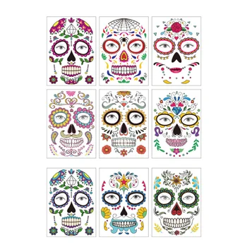 9Pcs Stickers Convenient Creative Practical Facial Stickers Party Props Tattoos Stickers for Cosplay 
9Pcs Stickers Convenient Creative Practical Facial Stickers Party Props Tattoos Stickers for Cosplay