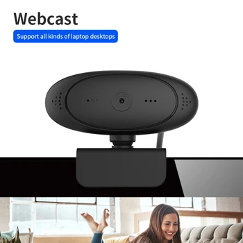 HD 1080P Computer Camera Video Conference Camera Webcam 2 Mega Pixel Auto Focus 360° Rotation USB Plug & Play with Microphone
HD 1080P Computer Camera Video Conference Camera Webcam 2 Mega Pixel Auto Focus 360° Rotation USB Plug & Play with Microphone