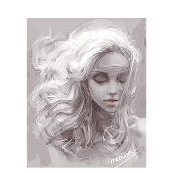 Paint By Number Girl Drawing On Canvas Hand Painted Painting Art Gift DIY Pictures By Numbers Seascape Kits Home Decor 
Paint By Number Girl Drawing On Canvas Hand Painted Painting Art Gift DIY Pictures By Numbers Seascape Kits Home Decor