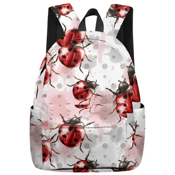New Boys Girls School Bookbag Watercolor Animal Ladybug Casual Travel Simple Backpack Men and Women Backpack
New Boys Girls School Bookbag Watercolor Animal Ladybug Casual Travel Simple Backpack Men and Women Backpack