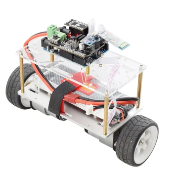 Arduino Self-balancing Robot Car Chassis kit 2 Wheel Mini RC Car with DC 12V Motor DIY STEM Toy Parts Program Kit
Arduino Self-balancing Robot Car Chassis kit 2 Wheel Mini RC Car with DC 12V Motor DIY STEM Toy Parts Program Kit