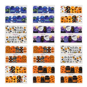 12 Sheets Nail Stickers Eye-catching Interesting Fresh Nail Patches Nail Decorations Nail Decorator for Women Girl Lady
12 Sheets Nail Stickers Eye-catching Interesting Fresh Nail Patches Nail Decorations Nail Decorator for Women Girl Lady