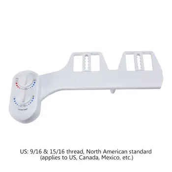 Bidet Toilet Seat Attachment Hot and Cold Non-Electric Dual Nozzle Bidet Sprayer
Bidet Toilet Seat Attachment Hot and Cold Non-Electric Dual Nozzle Bidet Sprayer