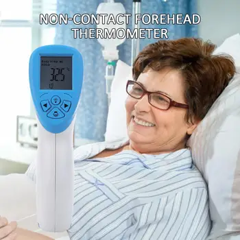 Forehead Thermometer Professional Precise LCD for Batteries White Kids Outdoor Household Body Thermometer Practical Contactless
Forehead Thermometer Professional Precise LCD for Batteries White Kids Outdoor Household Body Thermometer Practical Contactless