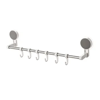 1pcs Rack Stainless Steel Free of Hole Sucker Hooks Supporting Kitchenwares Rack for Kitchen Bathroom Home
1pcs Rack Stainless Steel Free of Hole Sucker Hooks Supporting Kitchenwares Rack for Kitchen Bathroom Home