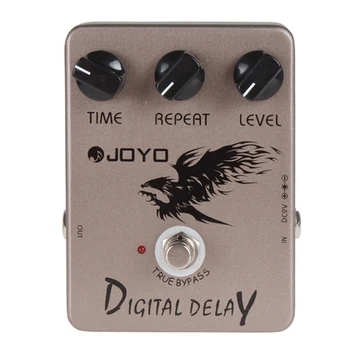 JOYO JF-08 Brown True Bypass Digital Delay Guitar / Bass Instrument Effect Pedal with 9V Battery
JOYO JF-08 Brown True Bypass Digital Delay Guitar / Bass Instrument Effect Pedal with 9V Battery