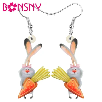 Bonsny Acrylic Carrot Easter Hare Rabbit Bunny Earrings Print Animal Dangle Drop Jewelry For Women Girl Fashion Gift Decoration
Bonsny Acrylic Carrot Easter Hare Rabbit Bunny Earrings Print Animal Dangle Drop Jewelry For Women Girl Fashion Gift Decoration