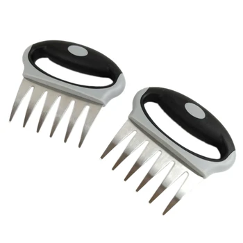 Chicken and Pork Claw Shredders-2 Pcs, Heat-Resistant Meat Fork and Barbecue Claw Tool for Chopped to Lift Meat and Cut
Chicken and Pork Claw Shredders-2 Pcs, Heat-Resistant Meat Fork and Barbecue Claw Tool for Chopped to Lift Meat and Cut