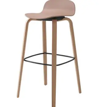 The Bar Chair Is Contemporary And Contracted Solid Wood High Web Celebrity Bar Stool Chair Creative Leisure Household Nordic Sto 
The Bar Chair Is Contemporary And Contracted Solid Wood High Web Celebrity Bar Stool Chair Creative Leisure Household Nordic Sto