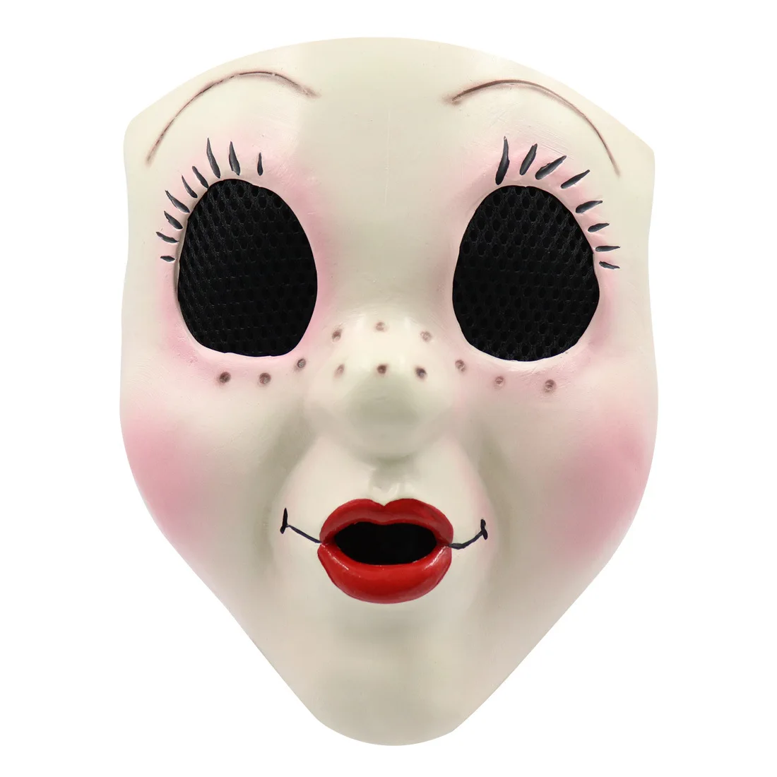 Film Strangers Mask Cos Halloween Horror Killer Mask Factory Wholesale Unisex Toy None Latex
Film Strangers Mask Cos Halloween Horror Killer Mask Factory Wholesale Unisex Toy None Latex