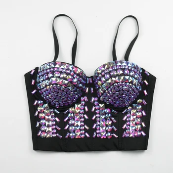 New Arrival Women Sexy Beading Black Camisole Tops Ladies High Street Black Short Camis Crop Tops
New Arrival Women Sexy Beading Black Camisole Tops Ladies High Street Black Short Camis Crop Tops