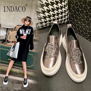 2020 New Embroidery Leather Sneakers Women Platform Black Fashion Women Shoes 5cm
2020 New Embroidery Leather Sneakers Women Platform Black Fashion Women Shoes 5cm