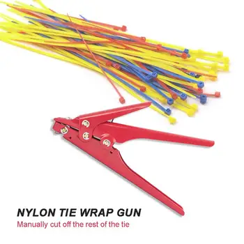 High Carbon Steel Automatic Tension Nylon Zip Cable Tie Hand Tools Fastening Strapping Cutting Cables Wires Clamp Pliers
High Carbon Steel Automatic Tension Nylon Zip Cable Tie Hand Tools Fastening Strapping Cutting Cables Wires Clamp Pliers