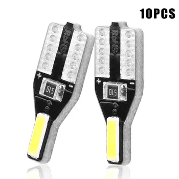 LEEPEE 12V Trunk Lamp Xenon 10pcs/pack White Door Light 6000-7000K T10 W5W Car Led Auto Led Interior Light 168 194 7020
LEEPEE 12V Trunk Lamp Xenon 10pcs/pack White Door Light 6000-7000K T10 W5W Car Led Auto Led Interior Light 168 194 7020