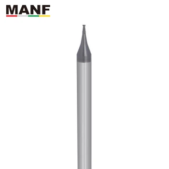 MANF HRC65 4 Flute 0.3 0.4 0.6 0.9 Small Diameter Milling Cutters Tungsten Carbide End Mill CNC Machining Center
MANF HRC65 4 Flute 0.3 0.4 0.6 0.9 Small Diameter Milling Cutters Tungsten Carbide End Mill CNC Machining Center