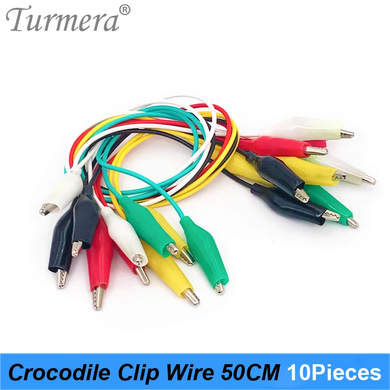 10pcs Line length 50cm Crocodile clip number 35mm 45mm Double-ended Crocodile Clips Cable Alligator Clips Wire Testing Wire Clip
10pcs Line length 50cm Crocodile clip number 35mm 45mm Double-ended Crocodile Clips Cable Alligator Clips Wire Testing Wire Clip