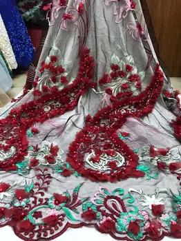 Luxury 3D Beads Flower Applique Tulle Mesh Fabrics African Lace Fabric 2019 High Quality Tulle Net Lace for Party Dress JYW-259
Luxury 3D Beads Flower Applique Tulle Mesh Fabrics African Lace Fabric 2019 High Quality Tulle Net Lace for Party Dress JYW-259