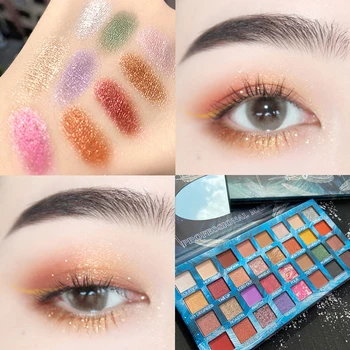 32 Color Feather Eye Shadow Palette Makeup Pallete Pearlescent Matte Sequins Waterproof Paleta De Sombra косметика
32 Color Feather Eye Shadow Palette Makeup Pallete Pearlescent Matte Sequins Waterproof Paleta De Sombra косметика