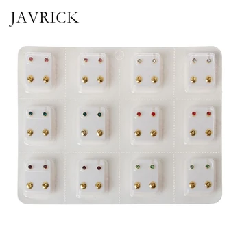 12 Pairs Mini CZ Crystals Ear Studs Piercing Earrings Set Hypoallergenic Jewelry Ear Decoration Accessories Gift
12 Pairs Mini CZ Crystals Ear Studs Piercing Earrings Set Hypoallergenic Jewelry Ear Decoration Accessories Gift