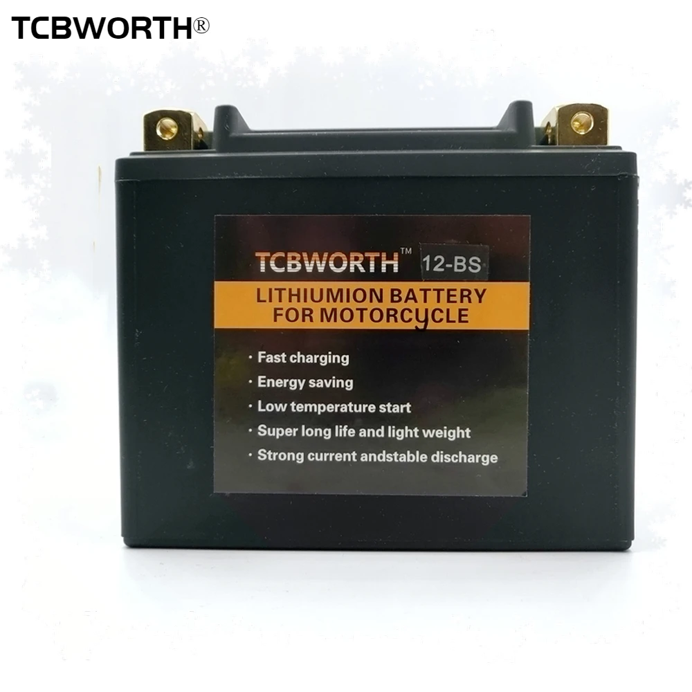 12B-4 12-BS 12V 8Ah 450A Lifepo4 Motorcycle Large Capacity Start Lithium Iron Battery With Smart Bms Voltage Protection
12B-4 12-BS 12V 8Ah 450A Lifepo4 Motorcycle Large Capacity Start Lithium Iron Battery With Smart Bms Voltage Protection