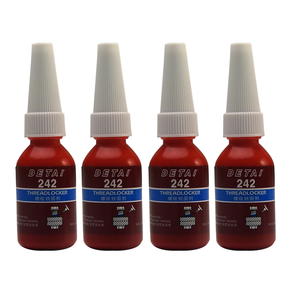 1/4pcs 242 Screw glue 10ml Blue Anti-pressure Wire Sealing Anaerobic Glue Anti-corrosion Thread Locking agent Anaerobic adhesive
1/4pcs 242 Screw glue 10ml Blue Anti-pressure Wire Sealing Anaerobic Glue Anti-corrosion Thread Locking agent Anaerobic adhesive