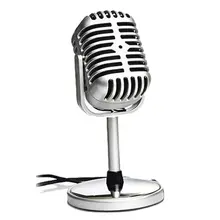 Vintage Style Microphone Studio Wired Classic Retro Condenser Microphone with Stand Professional KTV MIC
Vintage Style Microphone Studio Wired Classic Retro Condenser Microphone with Stand Professional KTV MIC
