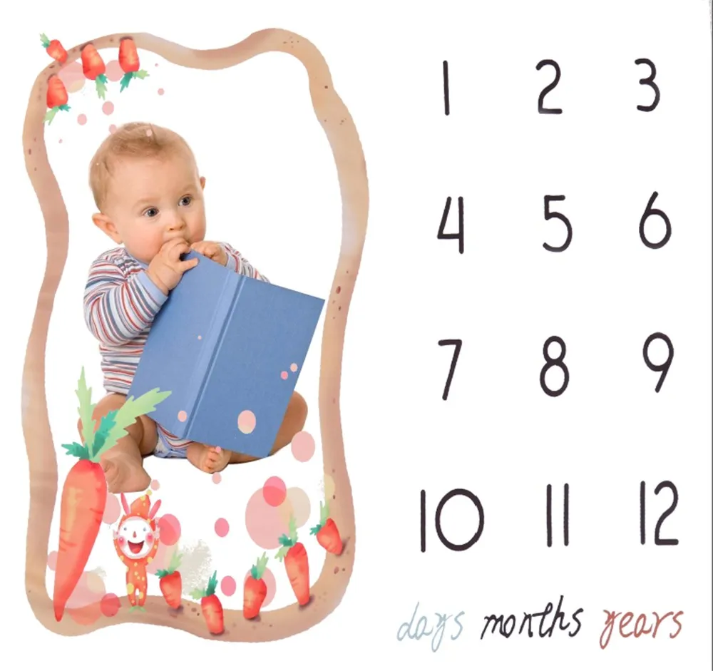 Baby Monthly Record Growth Milestone Blanket Cute Carrot Pattern Photography Props Photo Creative Background Cloth Infant Gifts
Baby Monthly Record Growth Milestone Blanket Cute Carrot Pattern Photography Props Photo Creative Background Cloth Infant Gifts
