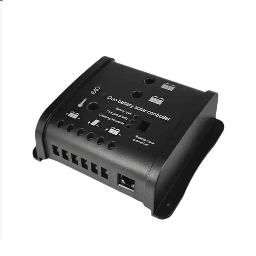 12V / 24V 20A PWM Solar Charge Controller Dual Charge Temperature Compensation Automotive Solar Panel Regulator
12V / 24V 20A PWM Solar Charge Controller Dual Charge Temperature Compensation Automotive Solar Panel Regulator
