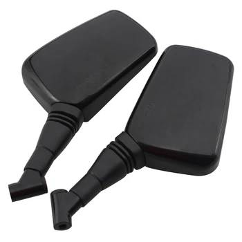 Black Motorbike Scooter E-Bike Rearview Rear View Side Mirror 8mm 10mm Universal Fairing Handlebar Mount Mirrors Accessories 
Black Motorbike Scooter E-Bike Rearview Rear View Side Mirror 8mm 10mm Universal Fairing Handlebar Mount Mirrors Accessories