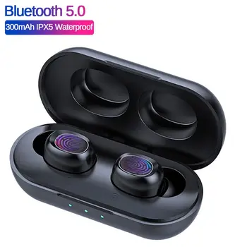 Fashion B5 TWS 5.0 Bluetooth Earphone Touch Control 6D Stereo Earbuds Bass Handsfree Headset With Microphone Charging Box
Fashion B5 TWS 5.0 Bluetooth Earphone Touch Control 6D Stereo Earbuds Bass Handsfree Headset With Microphone Charging Box
