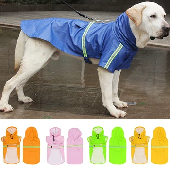 Waterproof Dog Raincoat Rainproof Coat with Adjustable Velcro Reflective Stripes Waterproof Cloth for Small Medium Large Dogs
Waterproof Dog Raincoat Rainproof Coat with Adjustable Velcro Reflective Stripes Waterproof Cloth for Small Medium Large Dogs