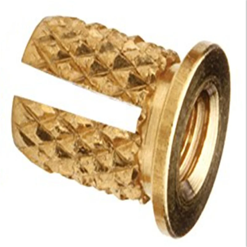 PFLB-M3/M4/M5/M6 Insertos Knurling Brass Insert Nut Press-in Threaded Inserts Flange-Head Plain PEM Knurled Inserti Copper Nuts
PFLB-M3/M4/M5/M6 Insertos Knurling Brass Insert Nut Press-in Threaded Inserts Flange-Head Plain PEM Knurled Inserti Copper Nuts