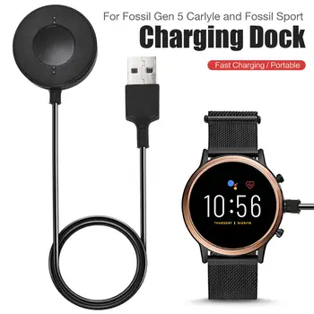 Fast Charging Charger Home and Travel Charging Dock Charging Stand Replacement for Fossil Gen 5 Carlyle and Fossil Sport
Fast Charging Charger Home and Travel Charging Dock Charging Stand Replacement for Fossil Gen 5 Carlyle and Fossil Sport