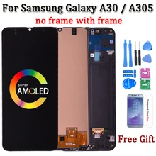 Ensemble écran tactile LCD Super Amoled, pour Samsung GALAXY A30 A305/DS A305FN A305G A305GN A305YN=