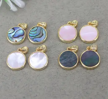 10pcs Small Size Natural Abalone Shell Round Pendant beads,Shell Round Charms For Making Jewelry
10pcs Small Size Natural Abalone Shell Round Pendant beads,Shell Round Charms For Making Jewelry