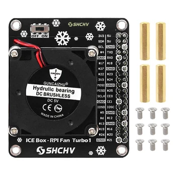 LED Cooling Fan Module Kits Expansion Board with USB 3.0 RJ45 Port for Raspberry Pi 4 Model B / 3B+ / 3B
LED Cooling Fan Module Kits Expansion Board with USB 3.0 RJ45 Port for Raspberry Pi 4 Model B / 3B+ / 3B