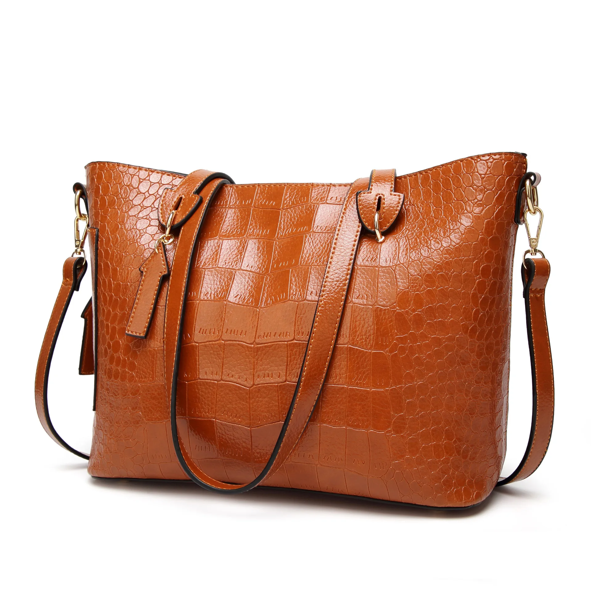 2019 New Style Crocodile Pattern Fashion Hand Large Bag European And American Minimalist Fashion Shoulder Oblique Large Bag
2019 New Style Crocodile Pattern Fashion Hand Large Bag European And American Minimalist Fashion Shoulder Oblique Large Bag