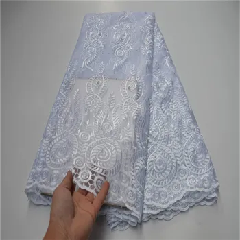 Latest African Lace Fabric 2019 Embroidered Nigerian Lace Fabric Bridal High Quality French Tulle Lace Fabrics 5Yards/Lots
Latest African Lace Fabric 2019 Embroidered Nigerian Lace Fabric Bridal High Quality French Tulle Lace Fabrics 5Yards/Lots