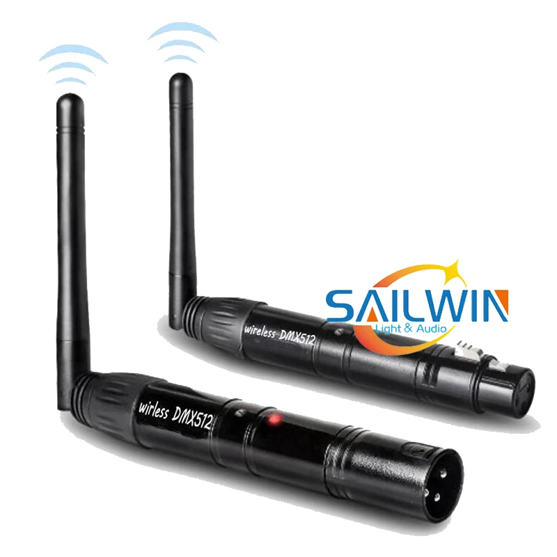 1PC Wireless Receiver DMX512 Wifi Wireless Transmitter For LED Battery Powered Wireless LED Par Light Stage Moving Light
1PC Wireless Receiver DMX512 Wifi Wireless Transmitter For LED Battery Powered Wireless LED Par Light Stage Moving Light