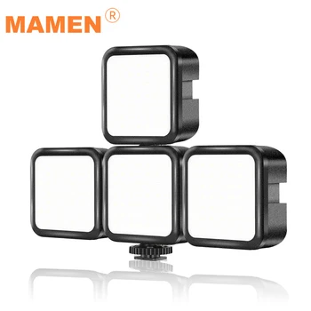 MAMEN 36 LEDs Video Light On Camera Photo Studio Lighting Hot Shoe LED Vlog Fill Light Lamp for Smartphone DSLR SLR Camera
MAMEN 36 LEDs Video Light On Camera Photo Studio Lighting Hot Shoe LED Vlog Fill Light Lamp for Smartphone DSLR SLR Camera
