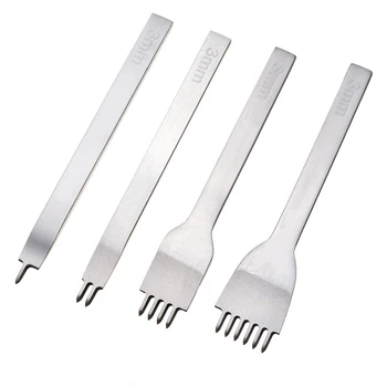 3/4/5/6mm Leather Working Punching Tools Metal Leather Hole Punches Stitching Punch Tool 1+2+4+6 Prong Tools Kit
3/4/5/6mm Leather Working Punching Tools Metal Leather Hole Punches Stitching Punch Tool 1+2+4+6 Prong Tools Kit
