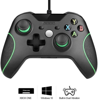 For Xbox One Controller USB Wired Gamepad Game Controller Joystick Joypad with Full Vibration For Xbox One PC Windows 10
For Xbox One Controller USB Wired Gamepad Game Controller Joystick Joypad with Full Vibration For Xbox One PC Windows 10