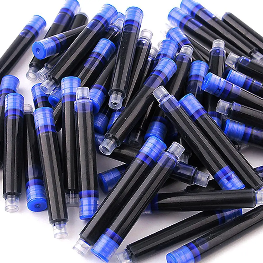 10pcs/Pack 3.4/2.6mm Caliber Ink Cartridges For Ink Pen Black/Dark Blue/Red/Blue Fountain Pens Ink Sac School Supplies
10pcs/Pack 3.4/2.6mm Caliber Ink Cartridges For Ink Pen Black/Dark Blue/Red/Blue Fountain Pens Ink Sac School Supplies