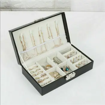 Simple Girl Earrings Plate Jewelry Box Protable Leather Earrings Ring Multi-function Jewelry Storage Box
Simple Girl Earrings Plate Jewelry Box Protable Leather Earrings Ring Multi-function Jewelry Storage Box