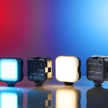 Godox LITEMONS LED6R RGB LED Video Light Mini Fill-in Light 3200-6500K 13 Lighting Effect Magnetic Adsorption for Live Streaming Godox LITEMONS LED6R RGB LED Video Light Mini Fill-in Light 3200-6500K 13 Lighting Effect Magnetic Adsorption for Live Streaming