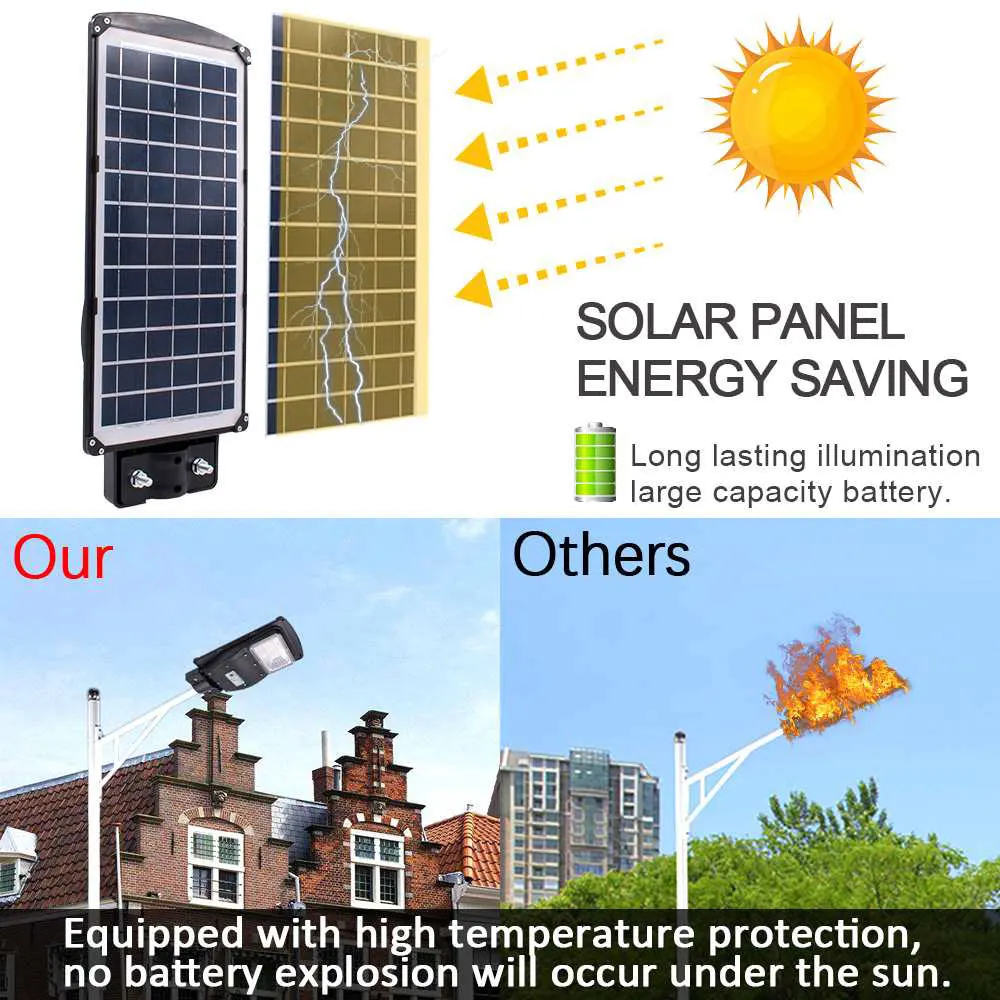 30/60/90W LED Wall Lamp IP65 Solar Street Light Radar Motion Constantly Bright Induction Solar Sensor Remote Control New O8
30/60/90W LED Wall Lamp IP65 Solar Street Light Radar Motion Constantly Bright Induction Solar Sensor Remote Control New O8