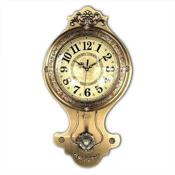 Longpin European-Style Metal Vintage Living Room Household Clock Swing Office Pocket Watch Mute Clock Quartz Clock Hanging Clock
Longpin European-Style Metal Vintage Living Room Household Clock Swing Office Pocket Watch Mute Clock Quartz Clock Hanging Clock