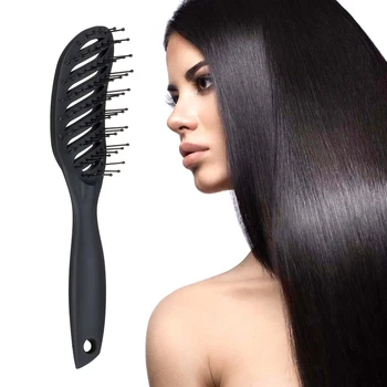 New Anti-Static Comb Massage Small Curved Style Hair Brushes Add Matte Texture handle Wet/dry Dual-use Styling Tools
New Anti-Static Comb Massage Small Curved Style Hair Brushes Add Matte Texture handle Wet/dry Dual-use Styling Tools